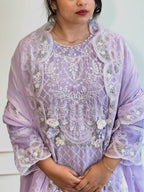 Embroidered Pakistani Suit - 16680
