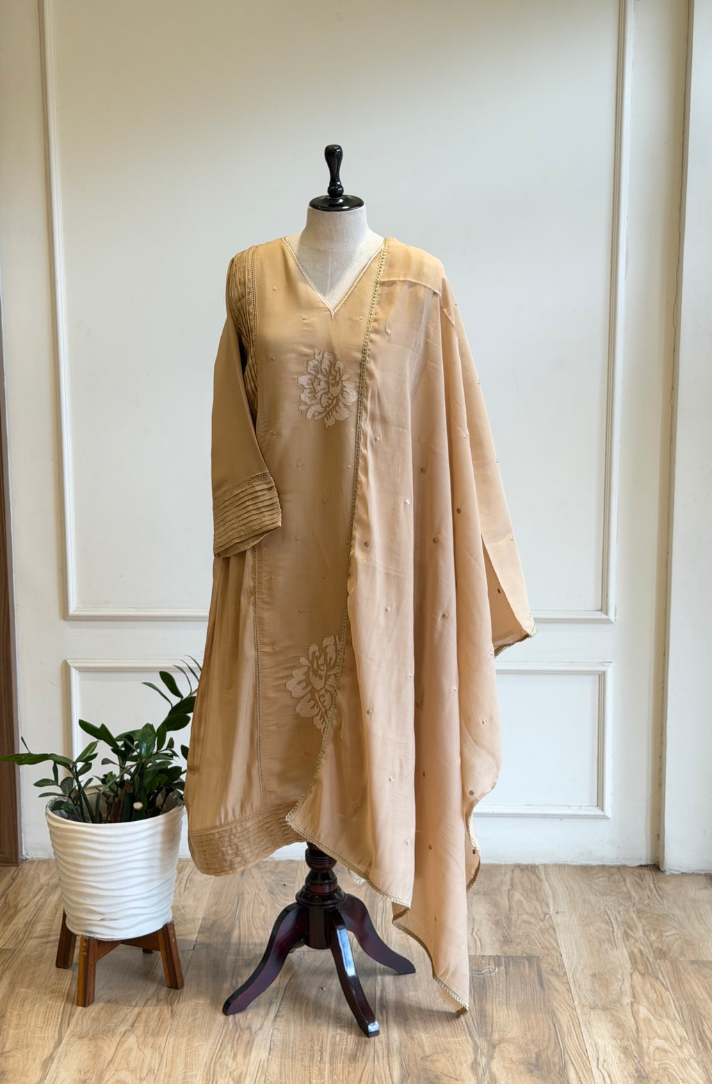 Floral Anarkali Suit-17070