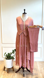 Pure Chinnon Premium Handworked Salwar Suit-17053