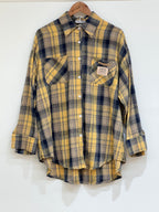 Yellow checked shirt - 14232