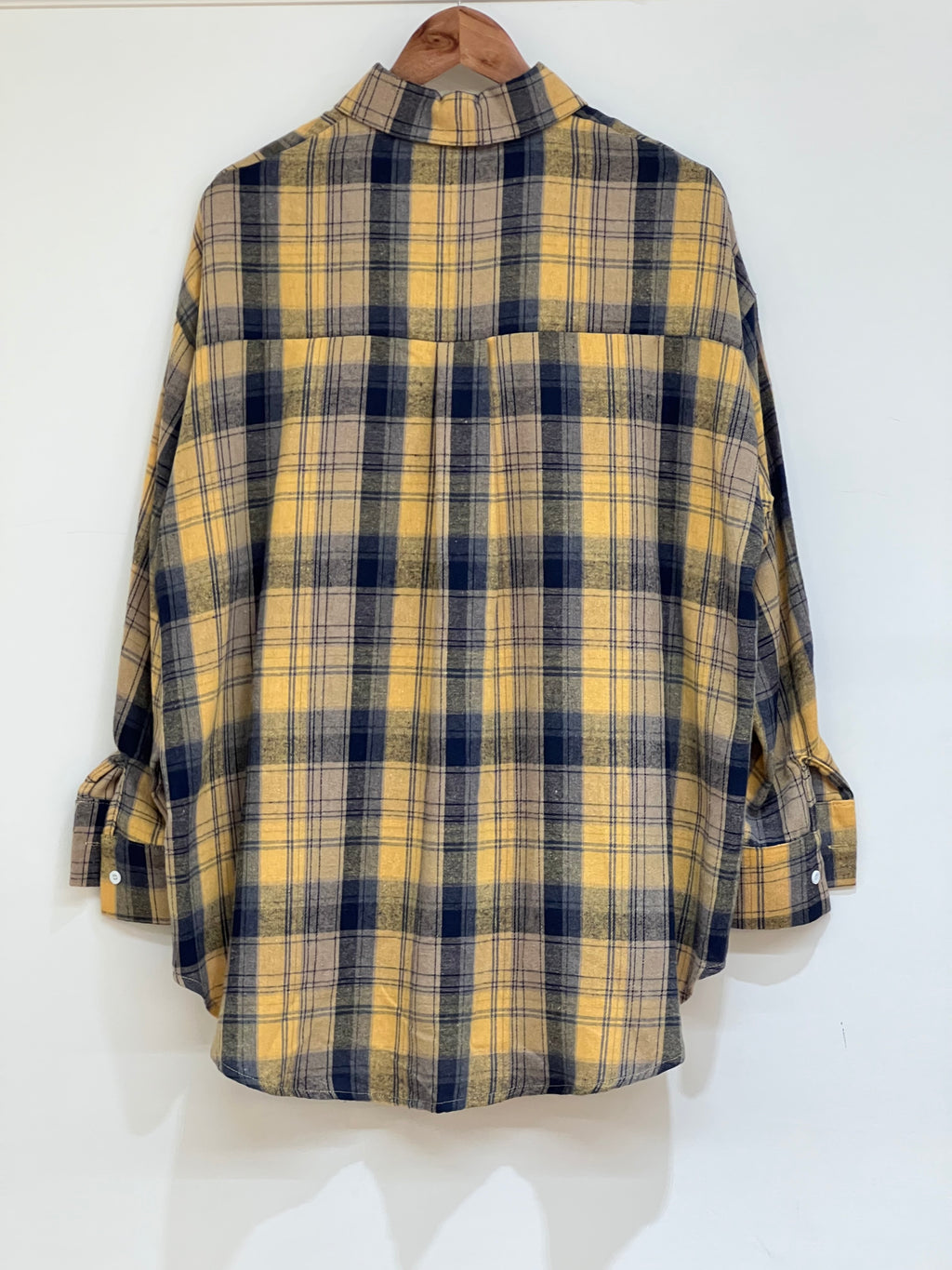 Yellow checked shirt - 14232