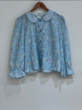 Blue collar top - 14606 E