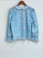 Blue collar top - 14606 E