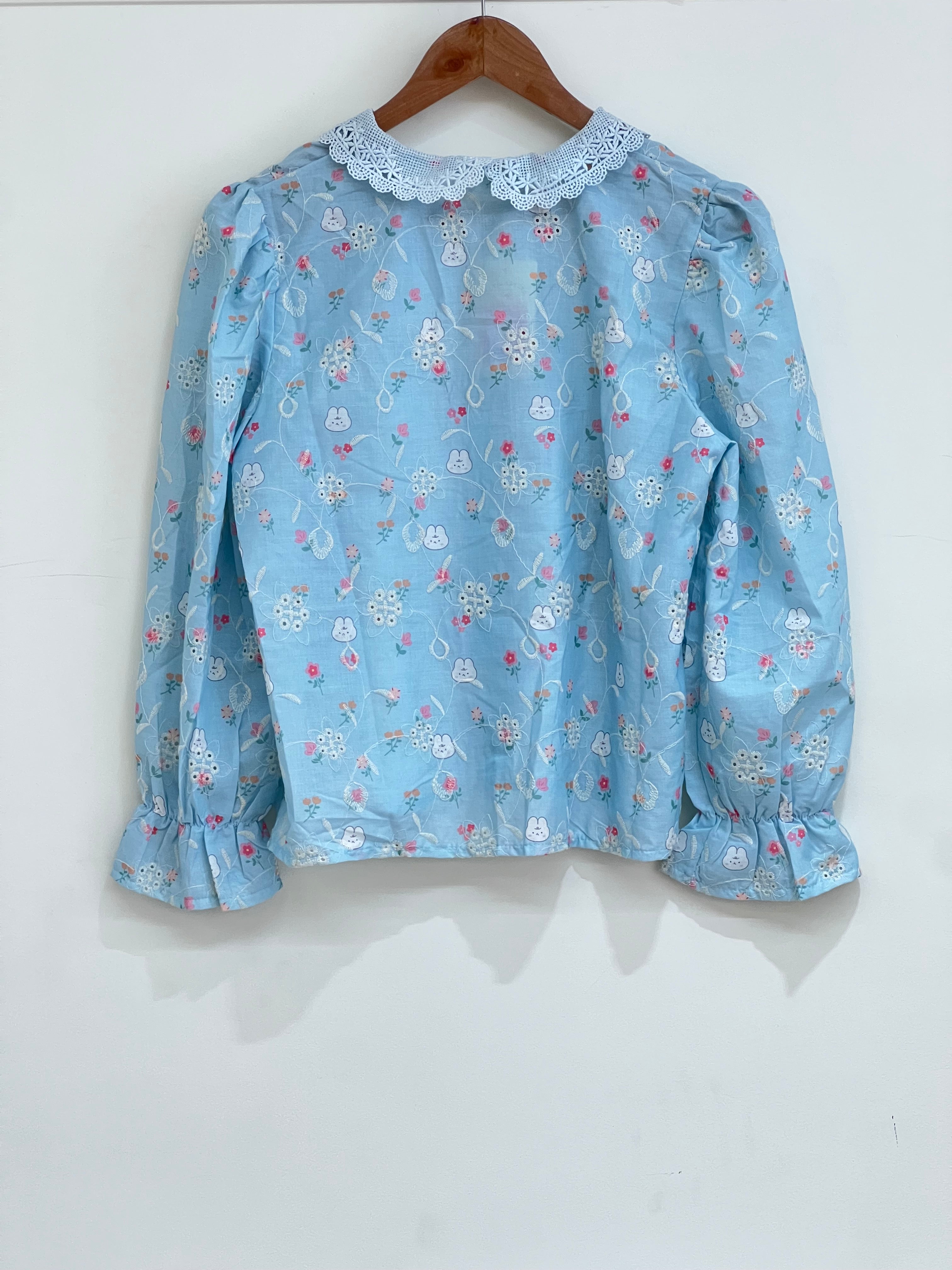 Blue collar top - 14606 E
