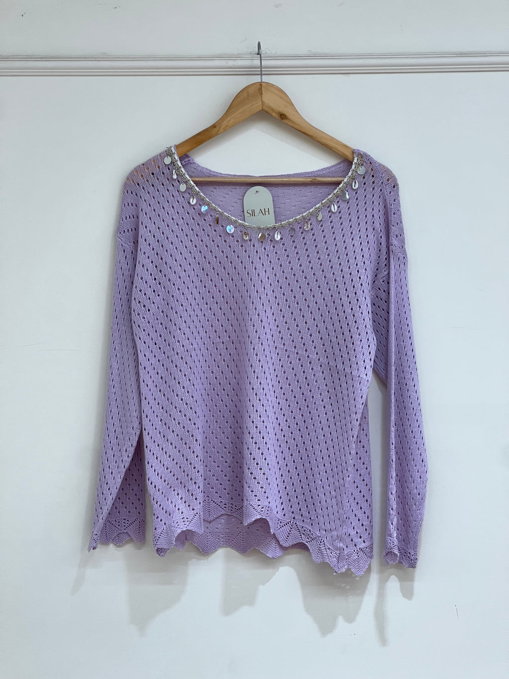 Lavender crotia top - 15203