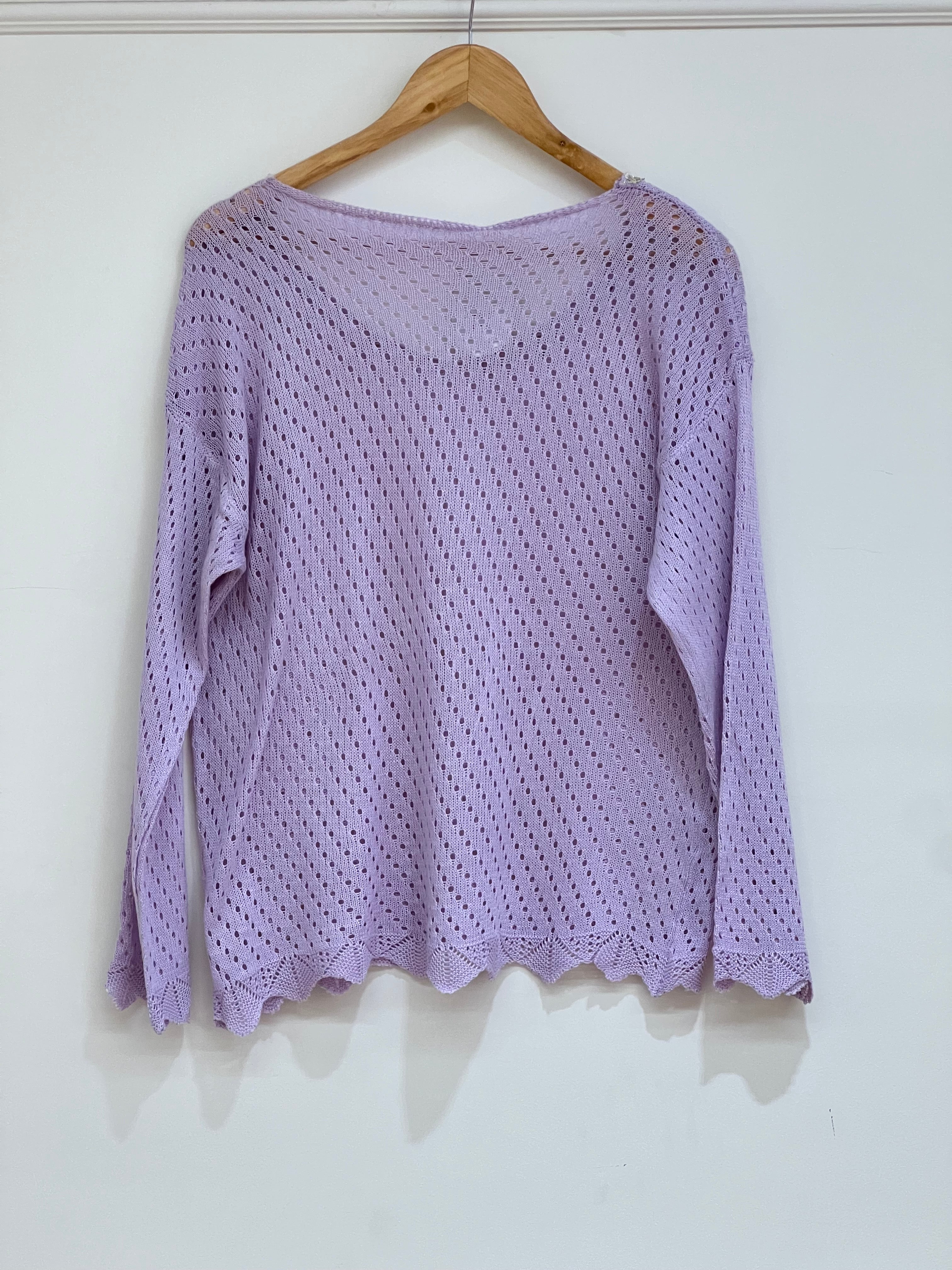Lavender crotia top - 15203