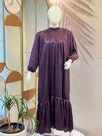 Wine maxi dress - 15800