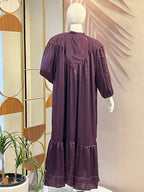 Wine maxi dress - 15800