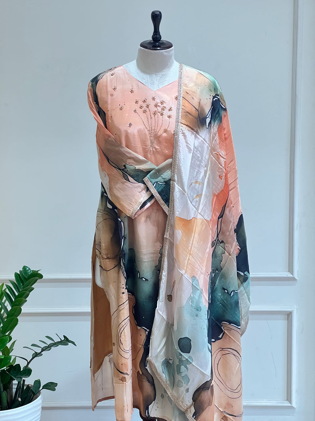 Multicolor salwar suit - 15916