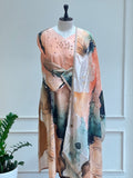 Multicolor salwar suit - 15916