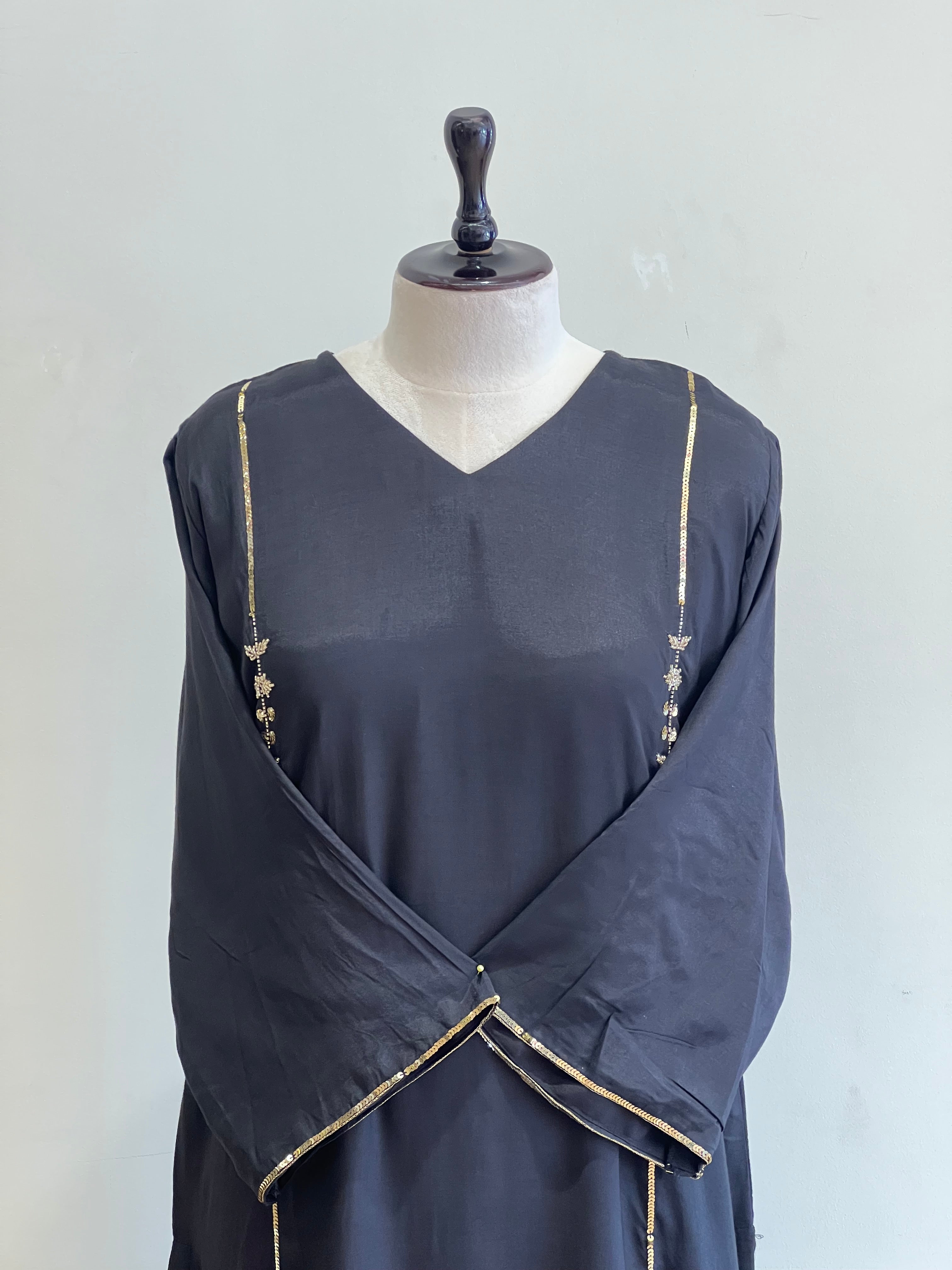 Black partywear suit - 15925