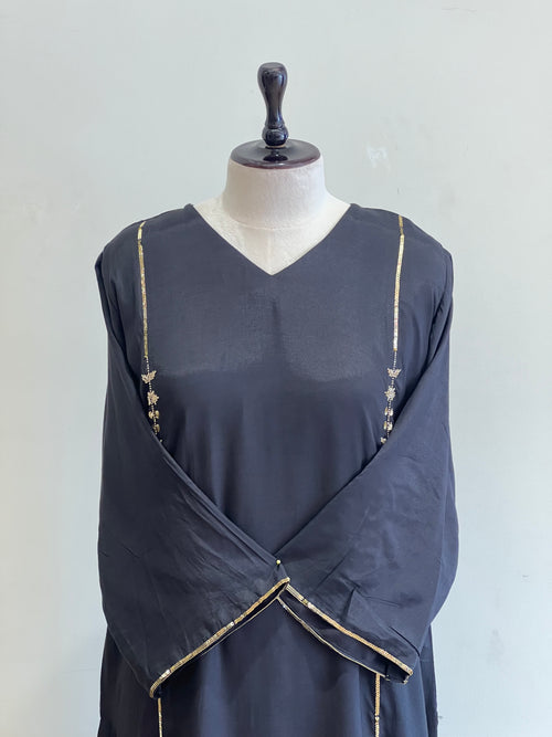 Black partywear suit - 15925