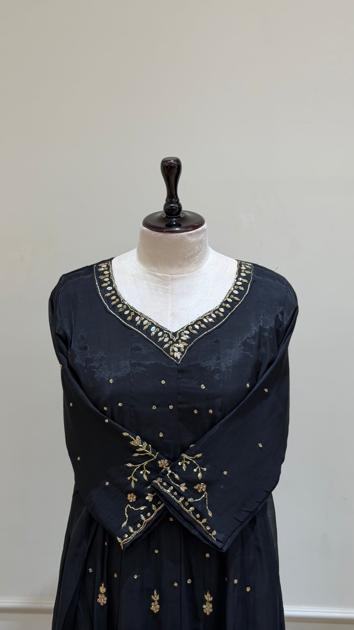 Black anarkali - 15950