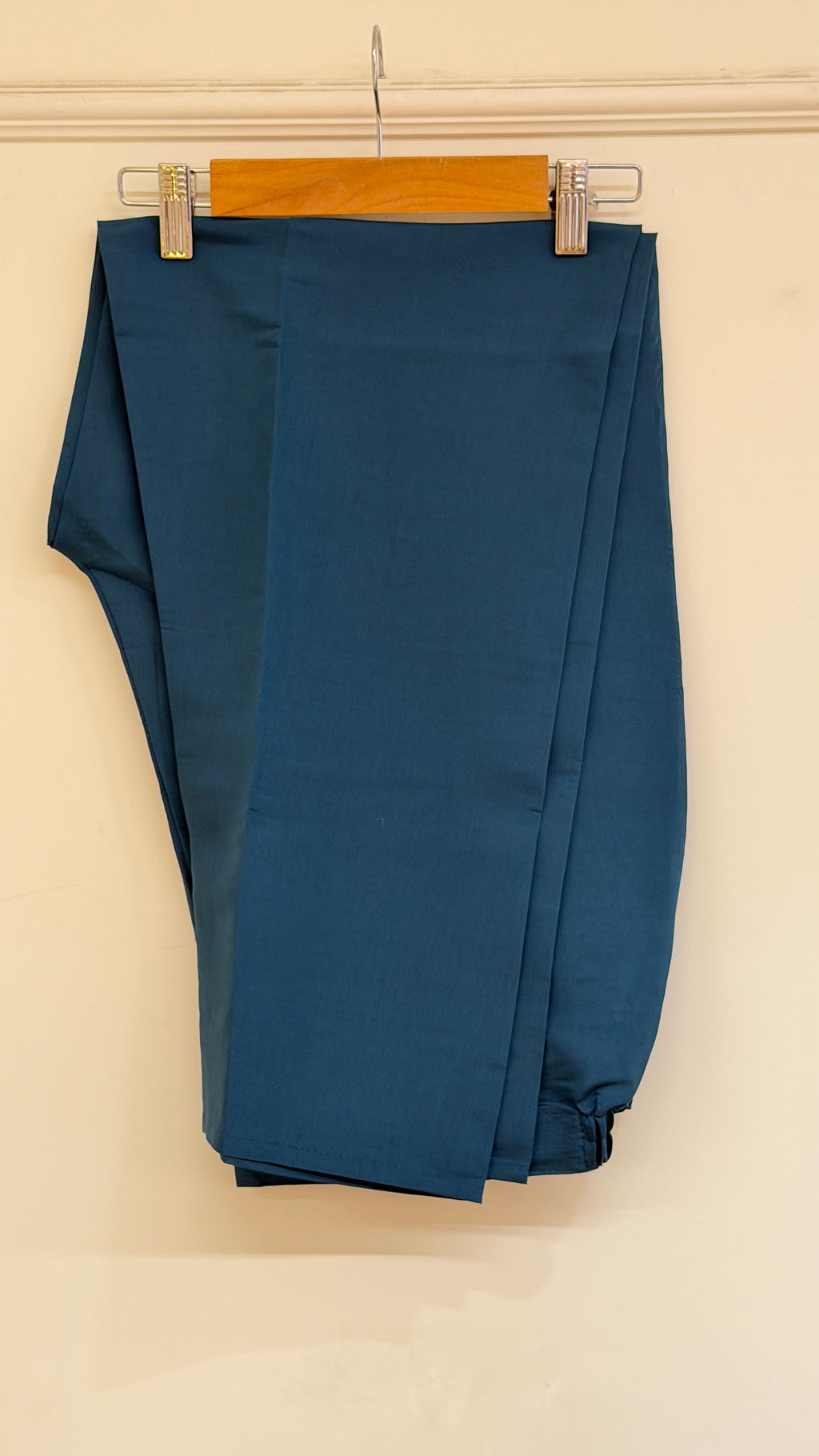 Peacock blue anarkali - 15950