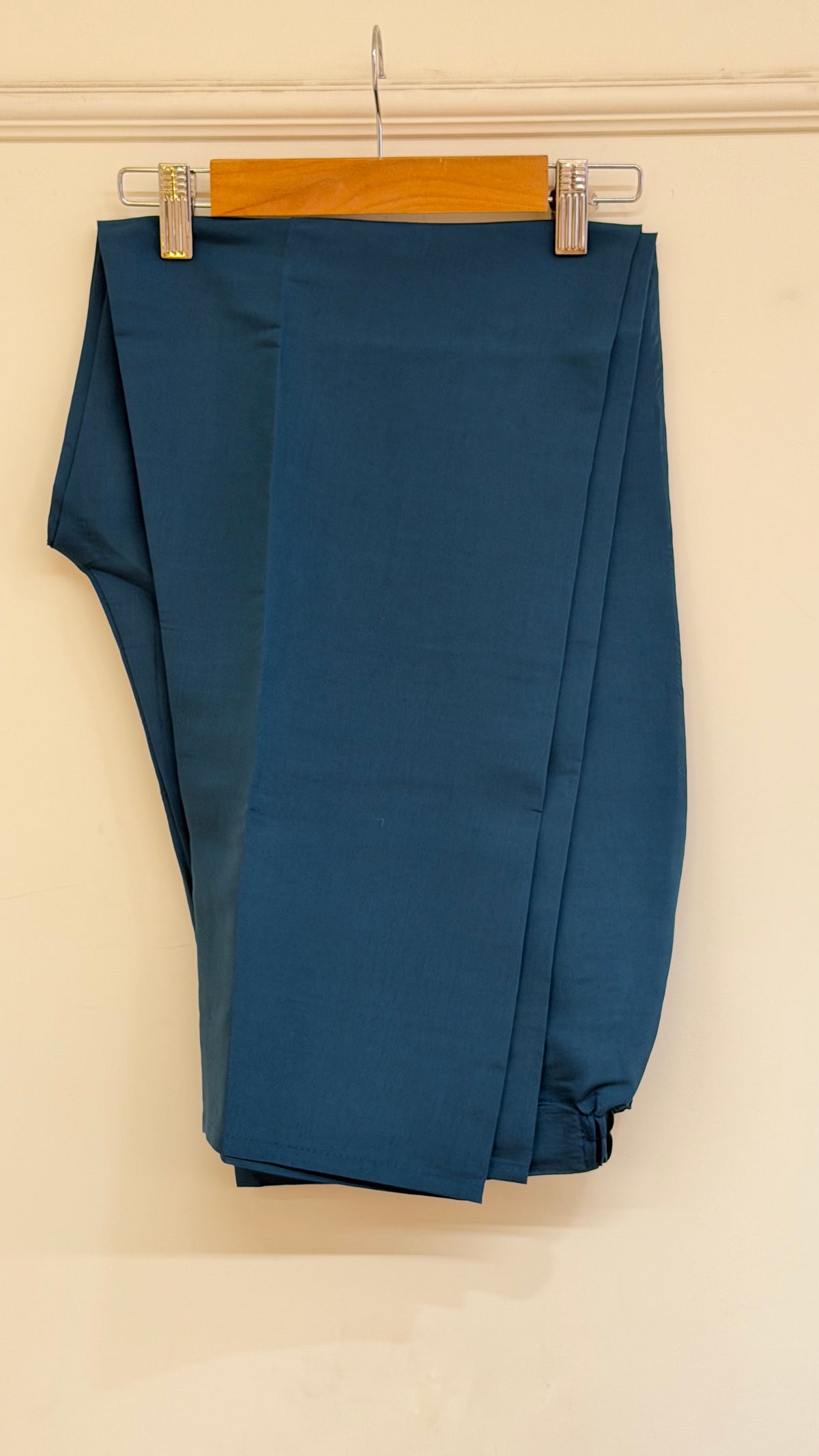Peacock blue anarkali - 15950