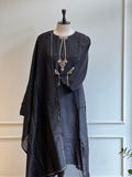 Black partywear suit - 15984