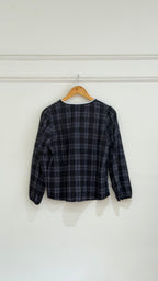 Black checked top - 15997