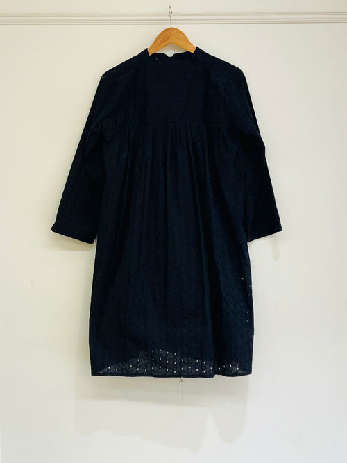Black hakoba top - 16002
