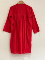 Red hakoba top - 16002