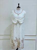 Offwhite salwar suit - 16017