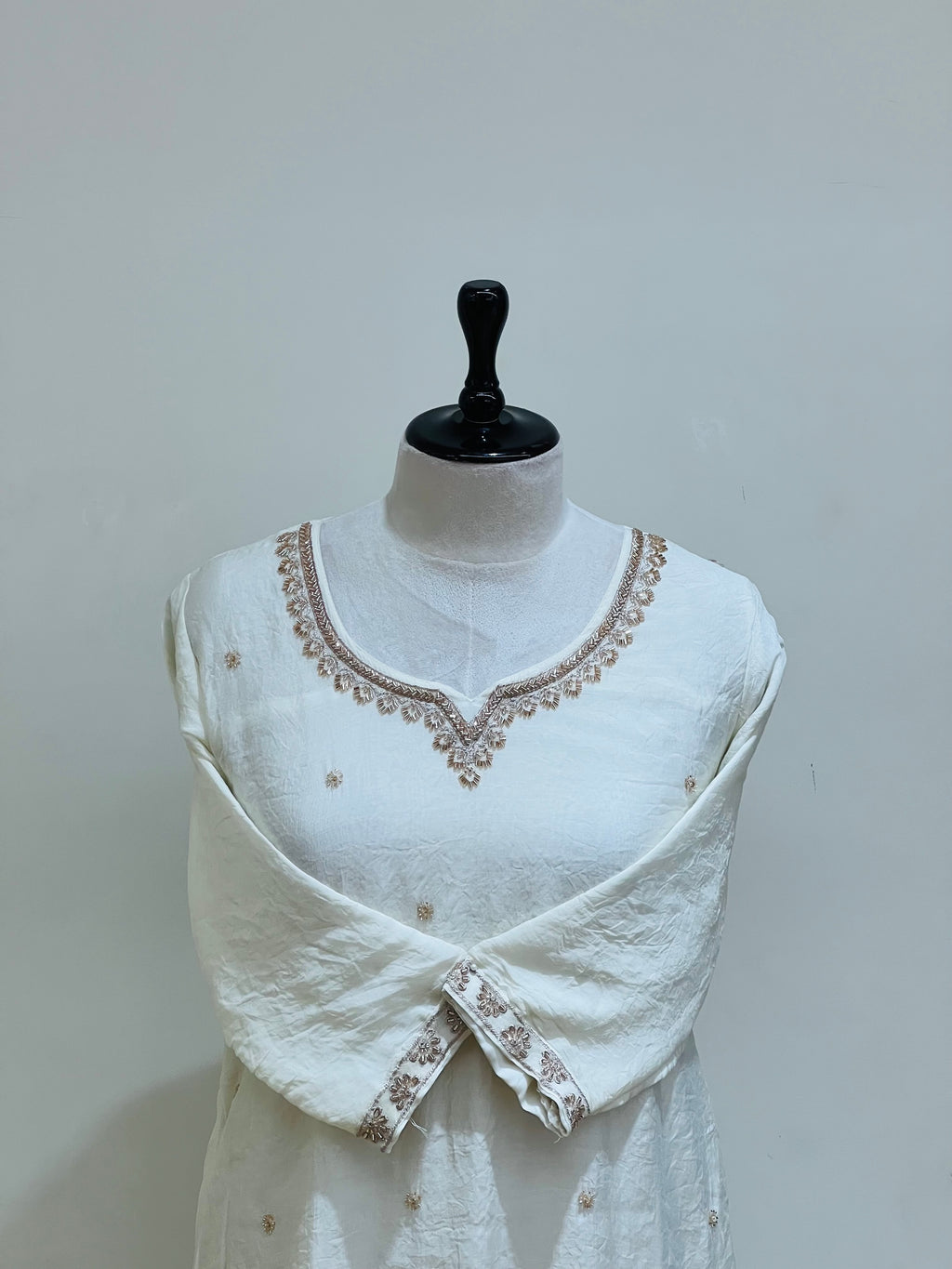 Offwhite salwar suit - 16017