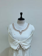 Offwhite salwar suit - 16017