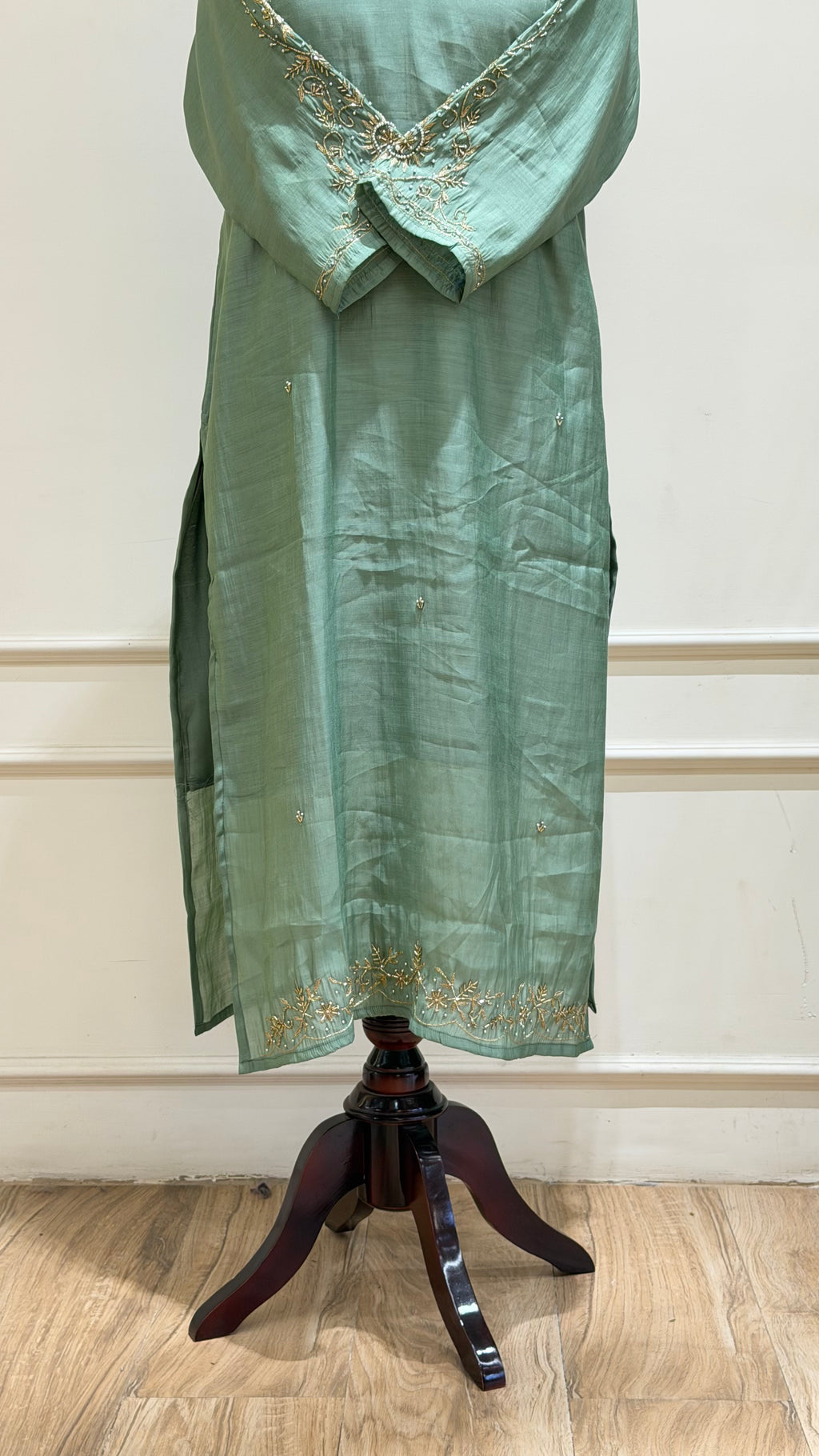 Pista green salwar suit - 16020