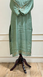 Pista green salwar suit - 16020