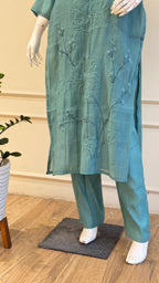 Blue kurta set - 16025