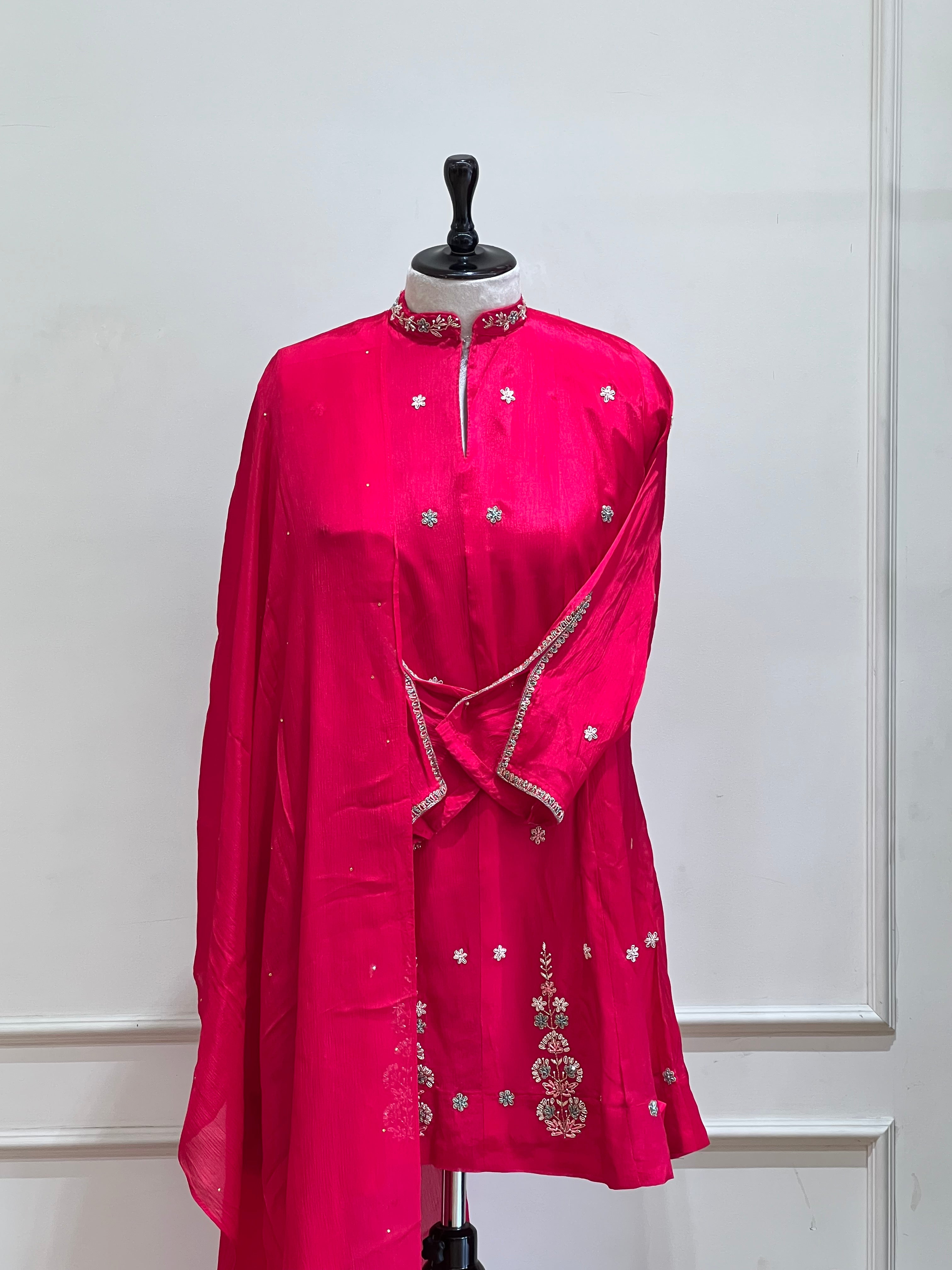 Rani pink palazzo suit - 16028