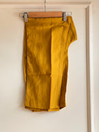 Yellow handworked suit - 16054