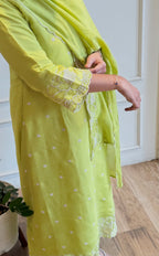 Fully Thread Embroidered Anarkali Suit-17010