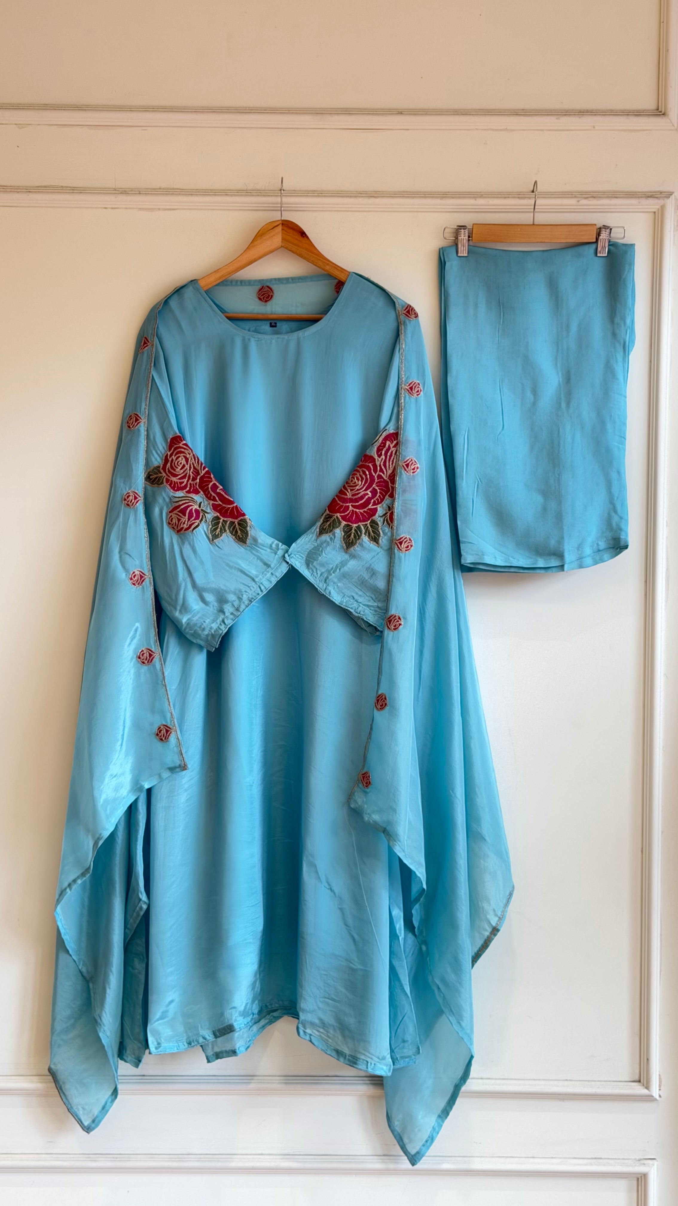 Pure Crepe Anarkali Suit-17087