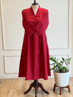 Cotton Solid Co-ord set - 16686
