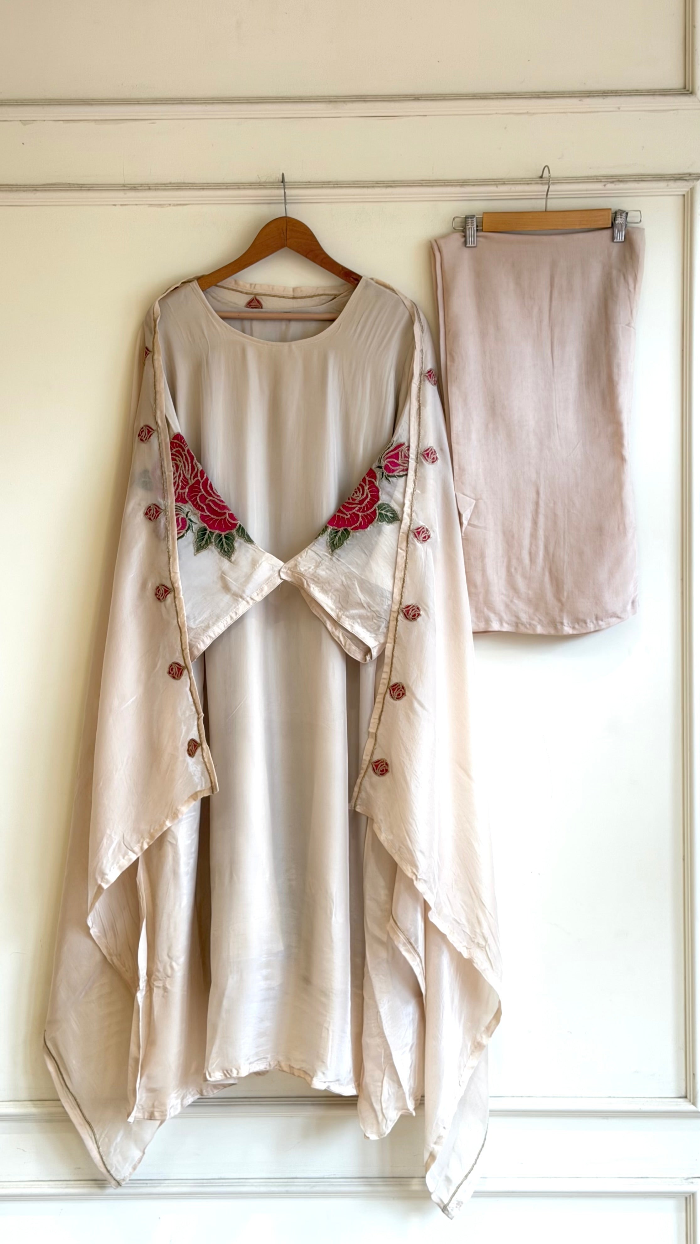 Pure Crepe Anarkali Suit-17087