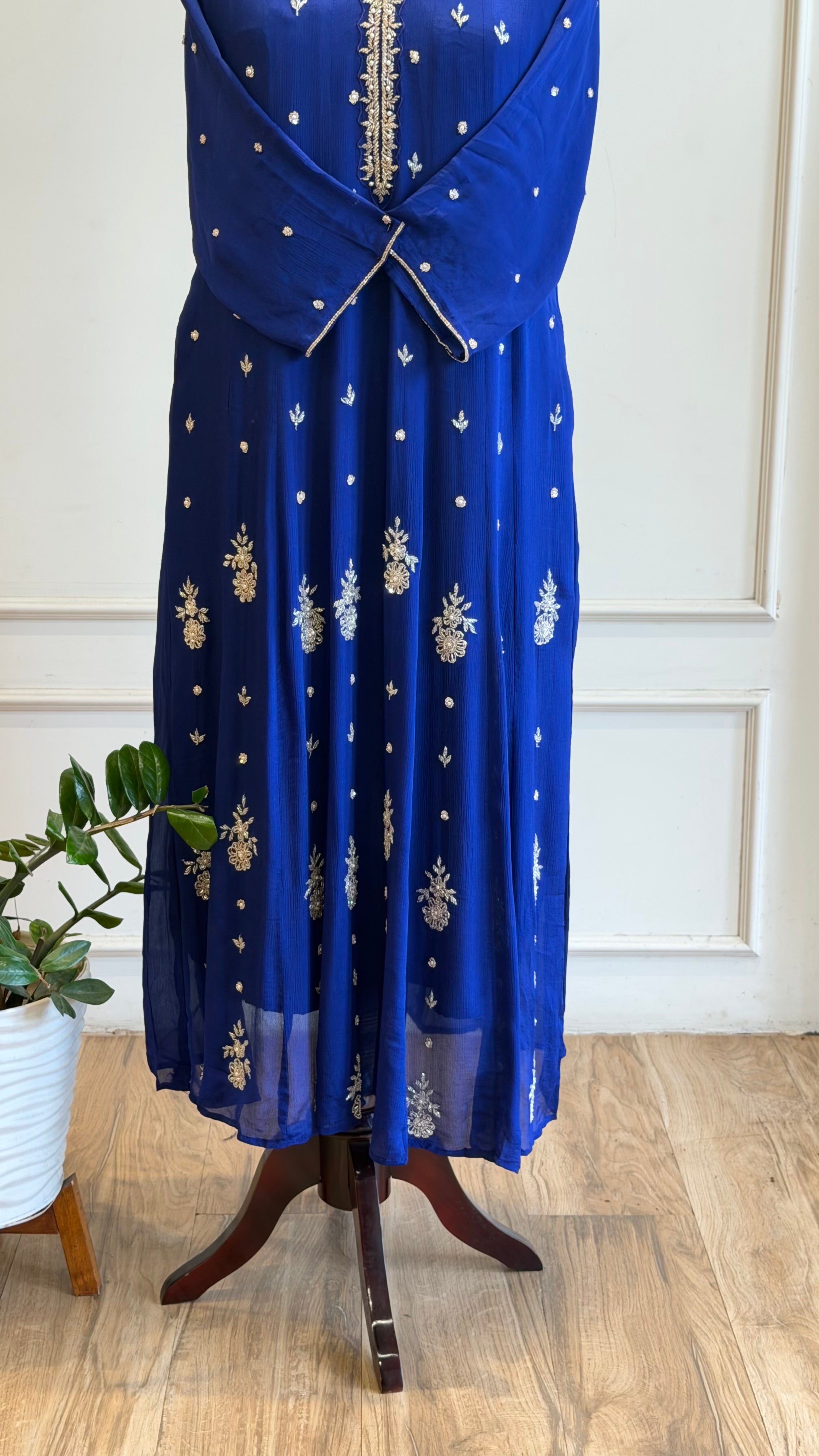 Pure Chinnon Premium Handworked Salwar Suit-17053