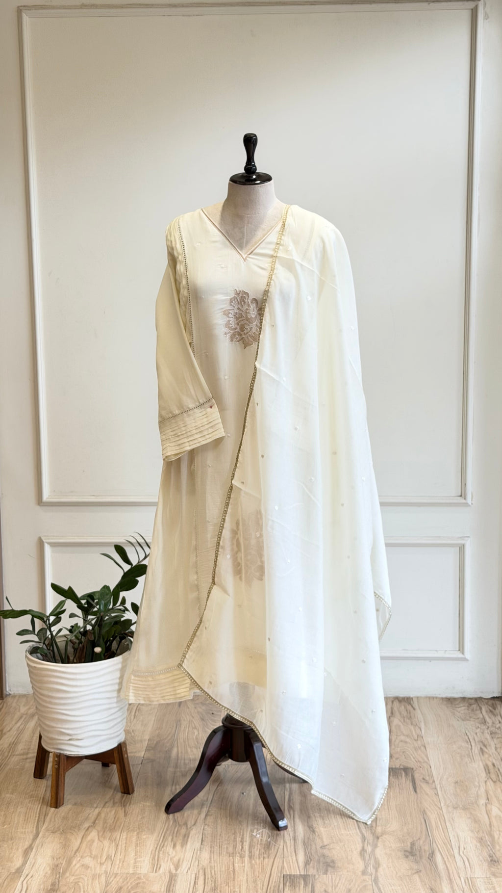 Floral Anarkali Suit-17070
