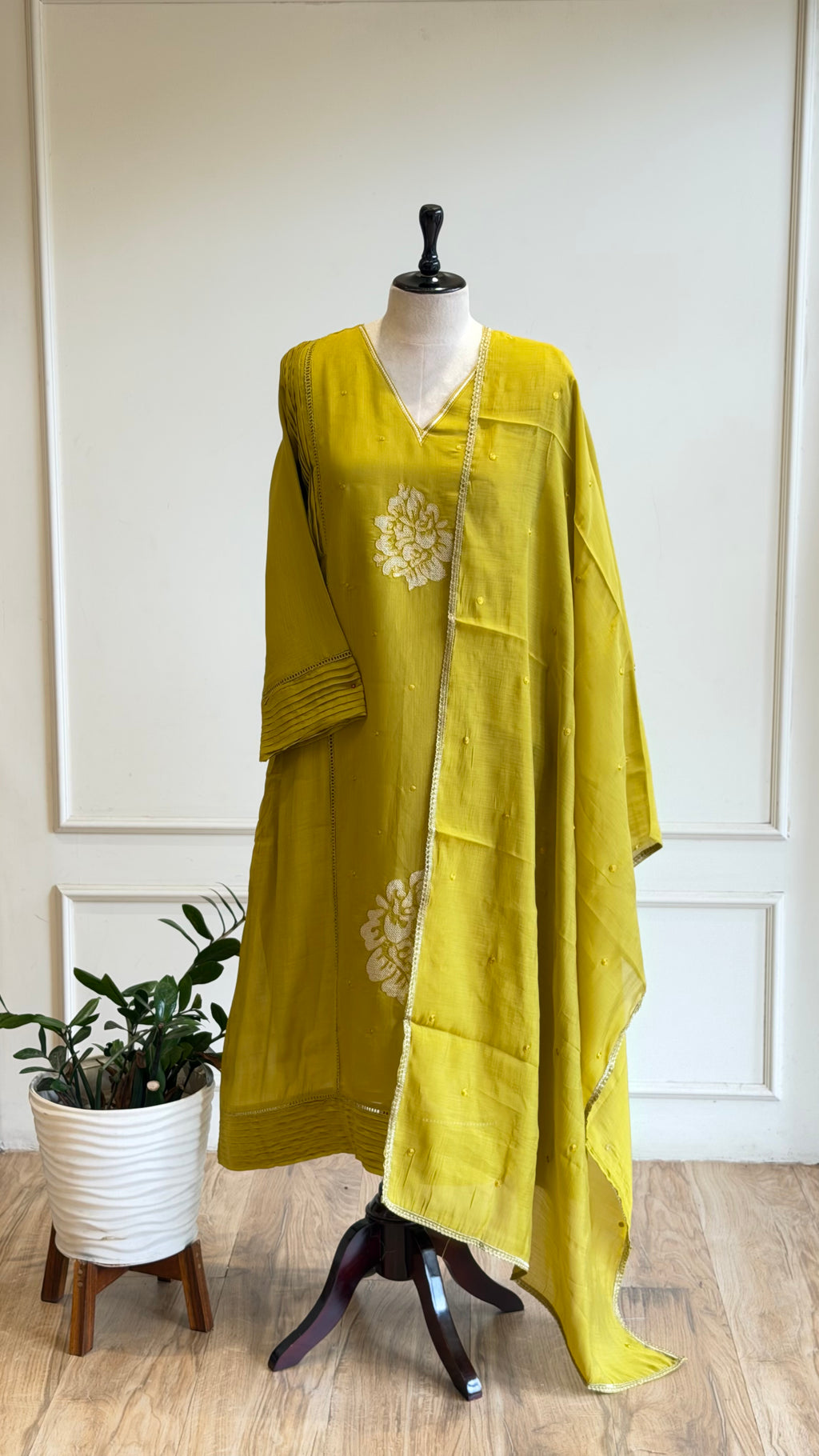 Floral Anarkali Suit-17070