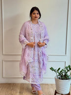 Embroidered Pakistani Suit - 16680
