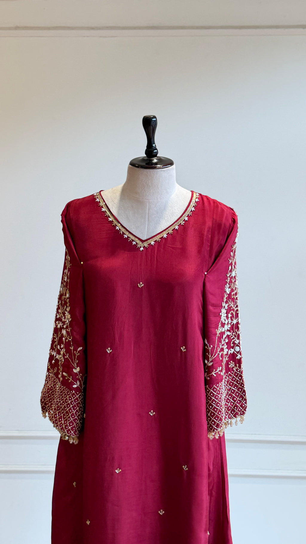 Beautiful Handworked Anarkali Suit-17040