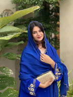 Royal Blue Partywear Suit-17078