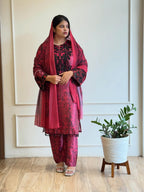Beautiful Animal Print Pakistani Suit-17011