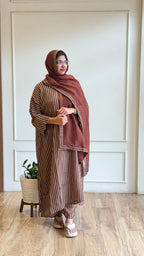Striped Kaftan Kurta Set-17030