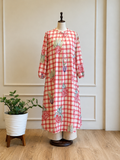 Checked Halter Neck Co-ord Set-17243