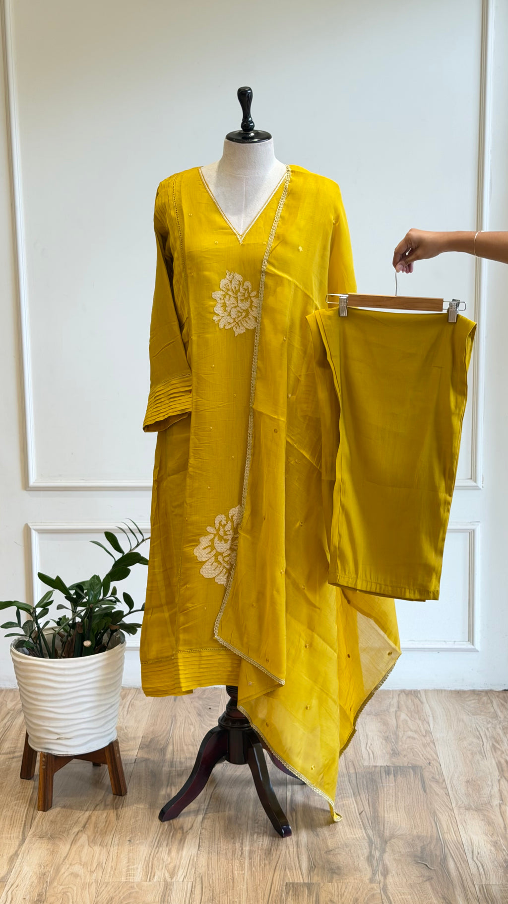 Floral Anarkali Suit-17070