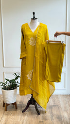 Floral Anarkali Suit-17070