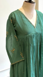 Handworked Party wear suit - 16693