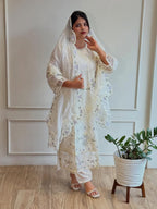 Embroidered Pakistani Suit - 16680