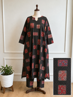 Cotton Kaftan style Co-ord set-17323