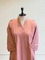 Cotton Solid Co-ord set - 16686